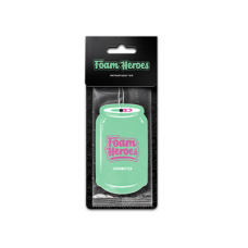 Foam Heroes Auramatica Мятный баблгам - подвесной картонный ароматизатор, арт.FHD001