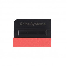 Shine Systems Ракель Pro-Tint Bondo магнитный с оранжевой замшей 10*7,2см, арт.SS105