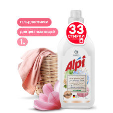 Концентрированное жидкое средство для стирки "ALPI color gel" (флакон 1л)