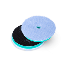 Zvizzer Thermo Hybrid 140/15/125мм Комплект 2 шт. Полировальный гибридный круг из натурального и искусственного меха на твёрдом Termo поролоне с липучкой.