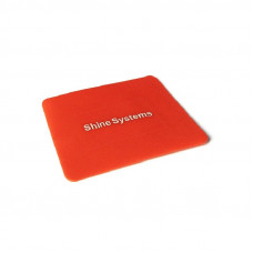 Shine Systems Ракель-трапеция мягкий 11*8см, красный, арт.SS335