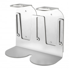 Кронштейн для флакона 300мл раздвижной двойной нерж., арт.IT-0825