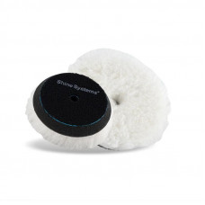 Shine Systems Cotton Wool Pad - полировальный круг мех с хлопком 75 мм, арт.SS467