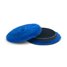 Синий меховой полировальный круг 130/150 Detail
