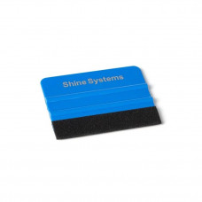 Shine Systems Выгонка синяя с черной микрофиброй 10*7,2см, арт.SS344