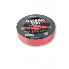Shine Systems Masking Tape - малярная лента красная 25мм*50м, арт.SS317