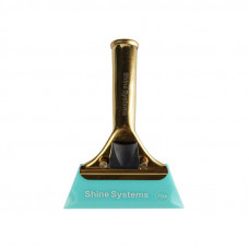 Shine Systems Ракель голубой  твердостью 70А с ручкой 15*12,5см, арт.SS189