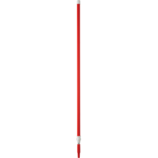Алюминиевая телескопическая ручка Vikan, 1575 - 2780 мм, Ø32 мм, (красный цвет), арт.29754