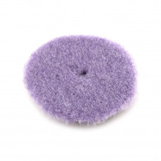 Shine Systems Lila Wool Pad - полировальный круг из лилового меха, 75 мм, арт.SS568