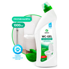 GRASS Чистящее средство  WC- Gel 1л для сантехники для ванной кухни унитаза от ржавчины