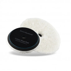 Shine Systems Cotton Wool Pad - полировальный круг мех с хлопком 155 мм, арт.SS469