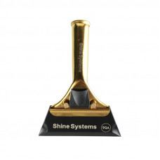 Shine Systems Ракель черный твердостью 90А с ручкой 15*12см, арт.SS191