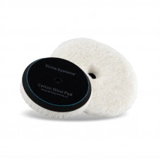Shine Systems Cotton Wool Pad - полировальный круг мех с хлопком 130 мм, арт.SS468