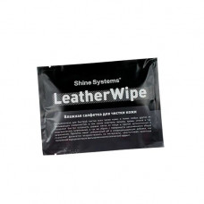 Shine Systems LeatherWipe - влажная салфетка для чистки кожи, 1 шт, арт.SS750