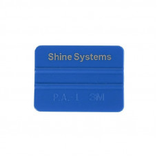 Shine Systems Ракель универсальный 10*7,2см, синий (3М), арт.SS113