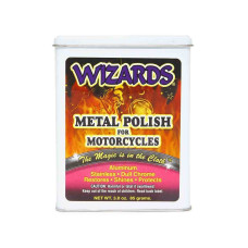 Wizards Metal Polish вата для очистки и полировки металлических деталей мотоциклов