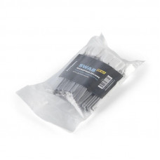 Shine Systems Swab Microfiber Square - микрофибровая палочка для детейлинга, 50шт., арт.SS766