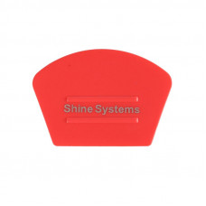 Shine Systems Ракель мягкий полукруглый 10*5см, арт.SS108