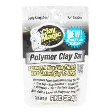 Polymer clay bar малообразивная японская глина с полимером для очистки и защиты кузова 200г